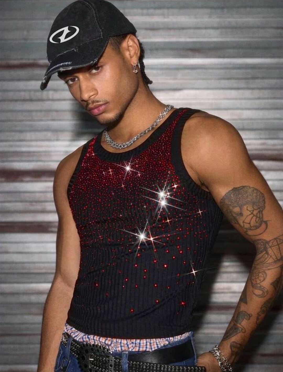 Starlight Crystal Tank Top